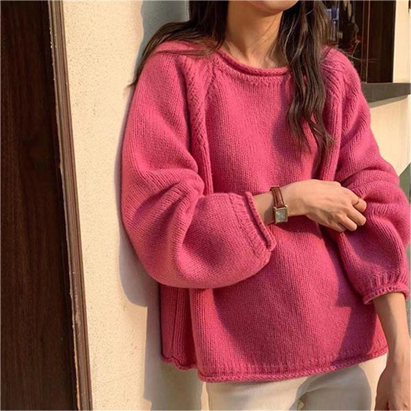 Casual Knit Pullover