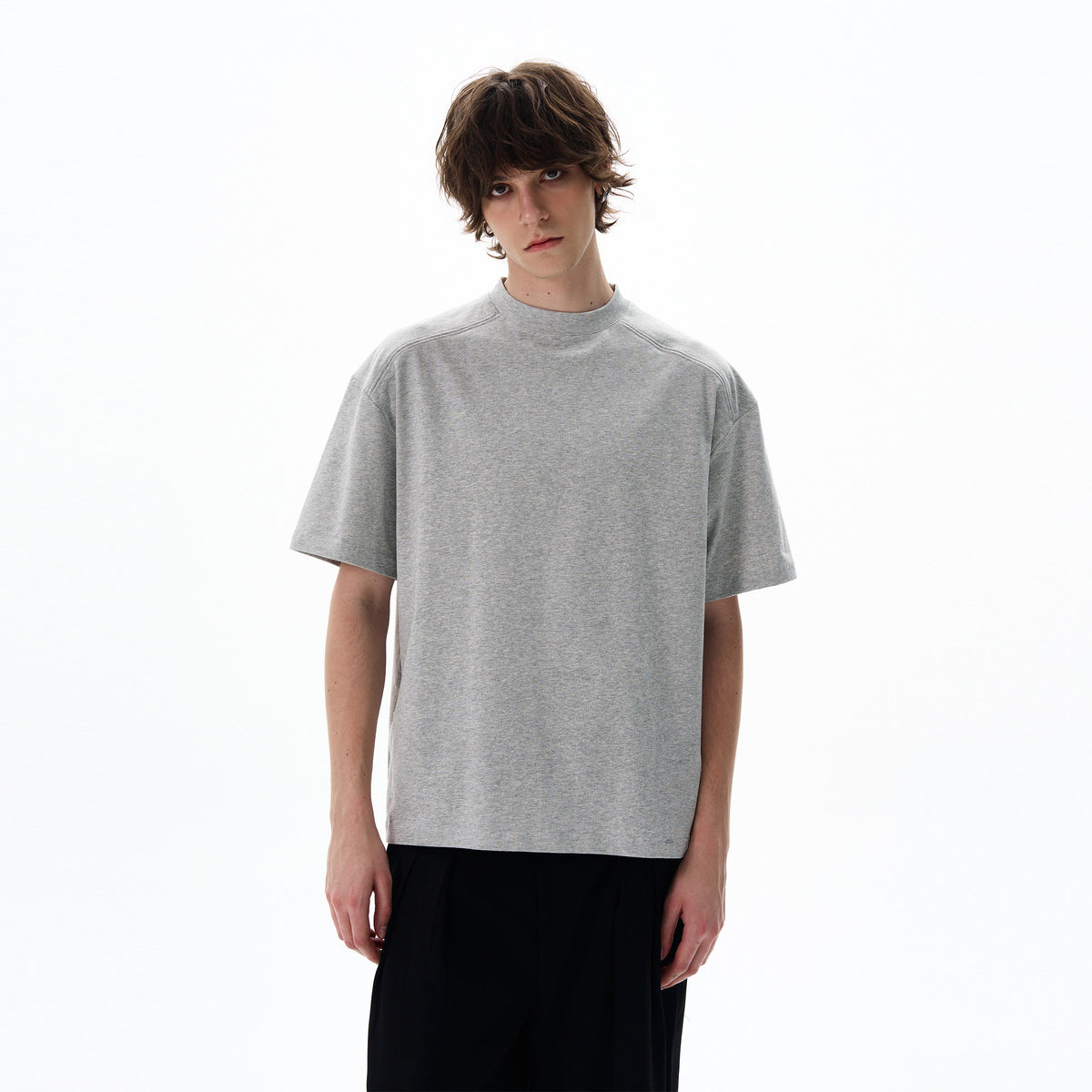 BUDETZ PANEL SEAM CREW NECK TEE