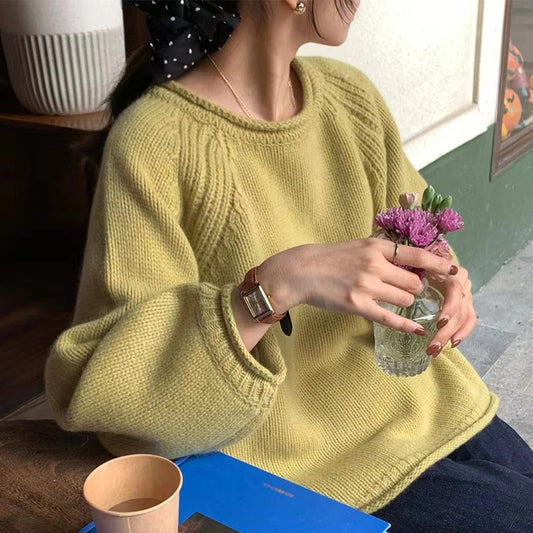 Casual Knit Pullover