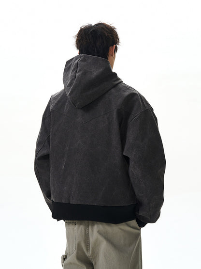 BUDETZ HOODED YOKE PANEL JACKET